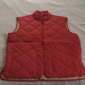Red Quilted Vest